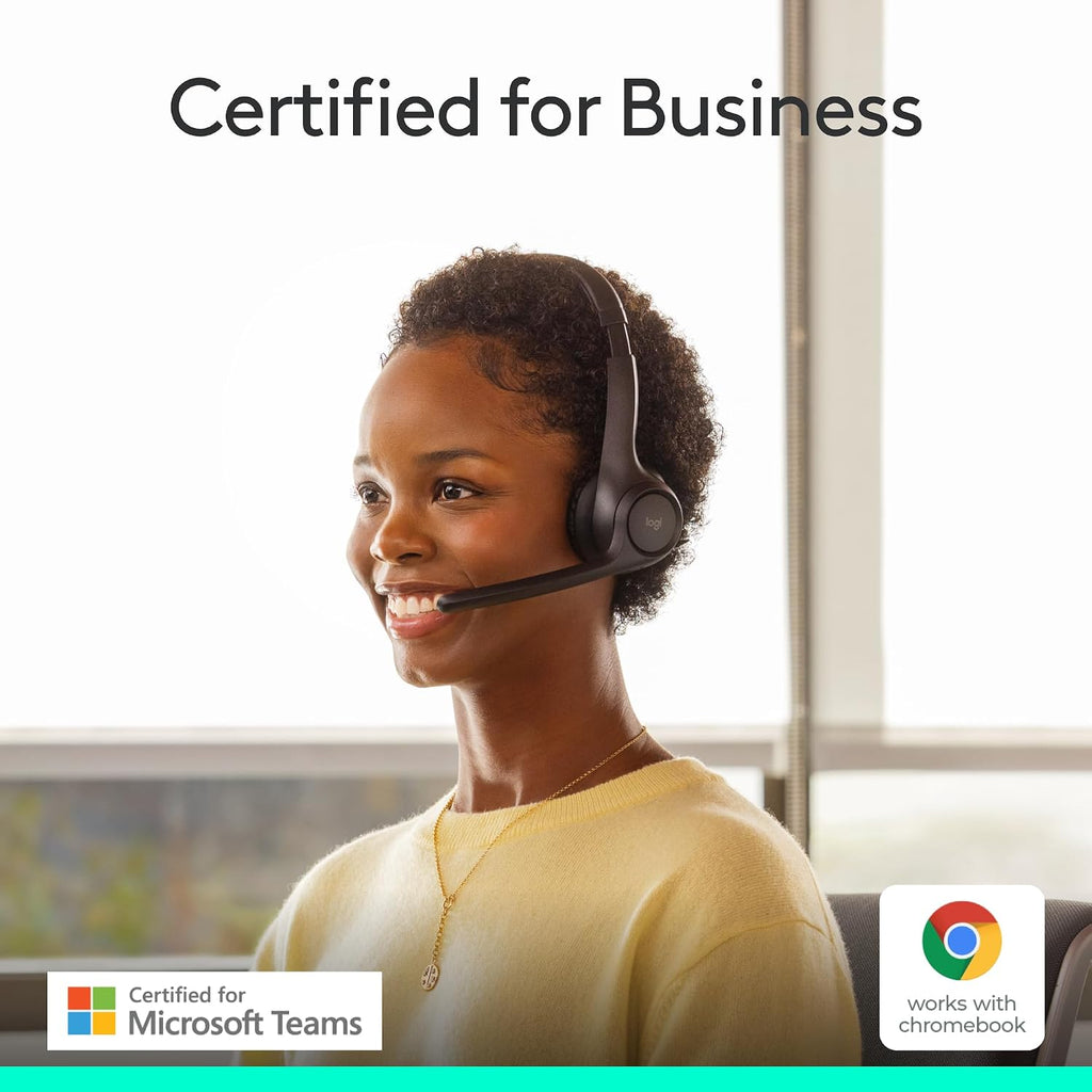 Logitech Zone 305 for Business Headset — Teams — Black