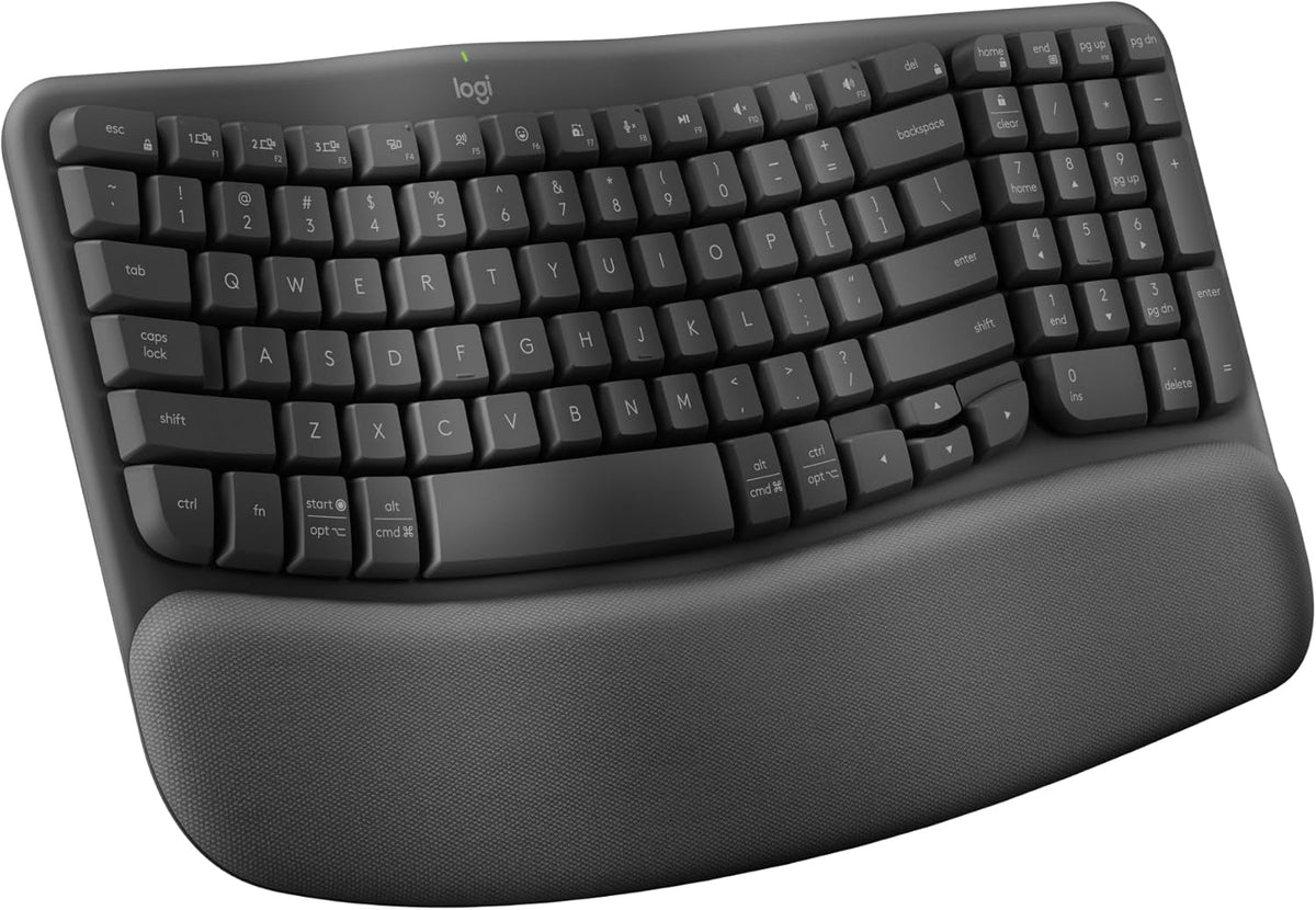Logitech Wave Keys Keyboard — Graphite