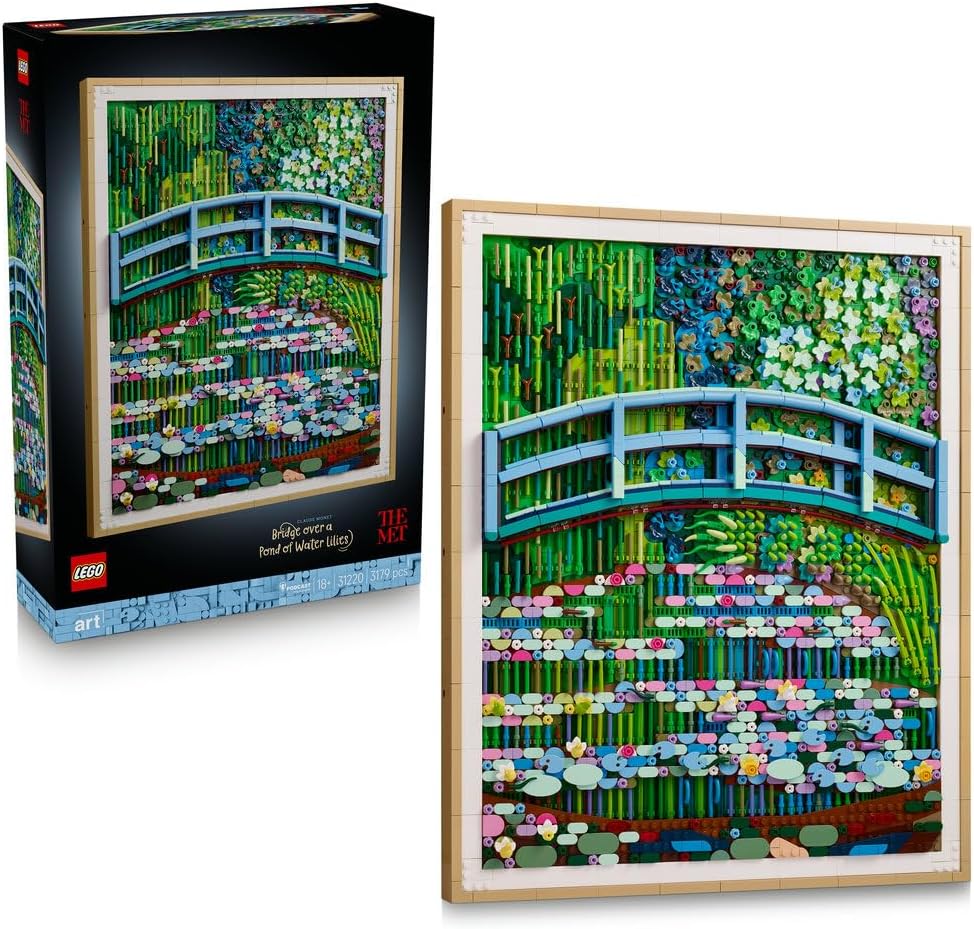 LEGO Art Claude Monet – Bridge over a Pond of Water Lilies 31220 — image 1