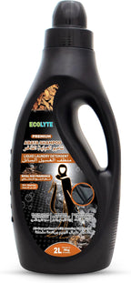 ECOLYTE+ Abaya Shampoo, Premium Liquid Laundry Detergent (Royal Oud, 2 Liter) — front product image