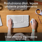 Logitech ERGO M575S Wireless Mouse — Off White