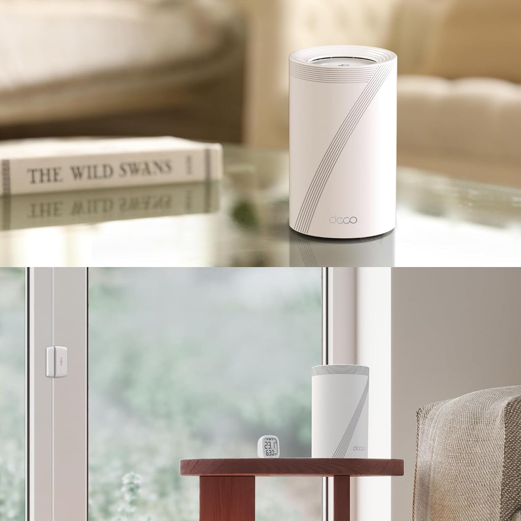 TP-Link Deco BE65 WiFi 7 Router, BE9300Mbps Tri-Band Gigabit WiFi