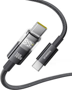 Baseus Digital Display USB-C to USB-C Cable 100W — 2m — Black
