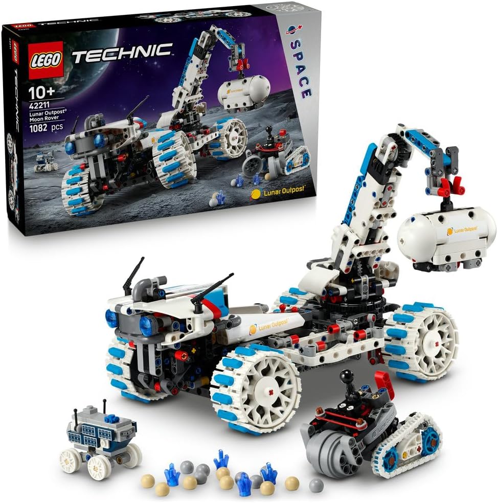 LEGO Technic Lunar Outpost Moon Rover Space Vehicle 42211 — image 1