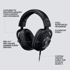 Logitech G PRO Gaming Headset for Oculus Quest 2 — Black