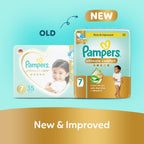 Pampers Ultimate Comfort Premium Taped Diapers Size 7, 15+kg, 35 Count