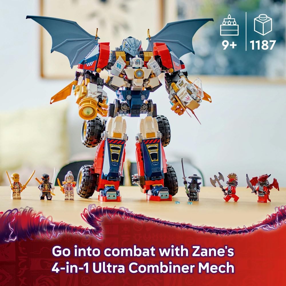 LEGO NINJAGO Zane's Ultra Combiner Mech 71834