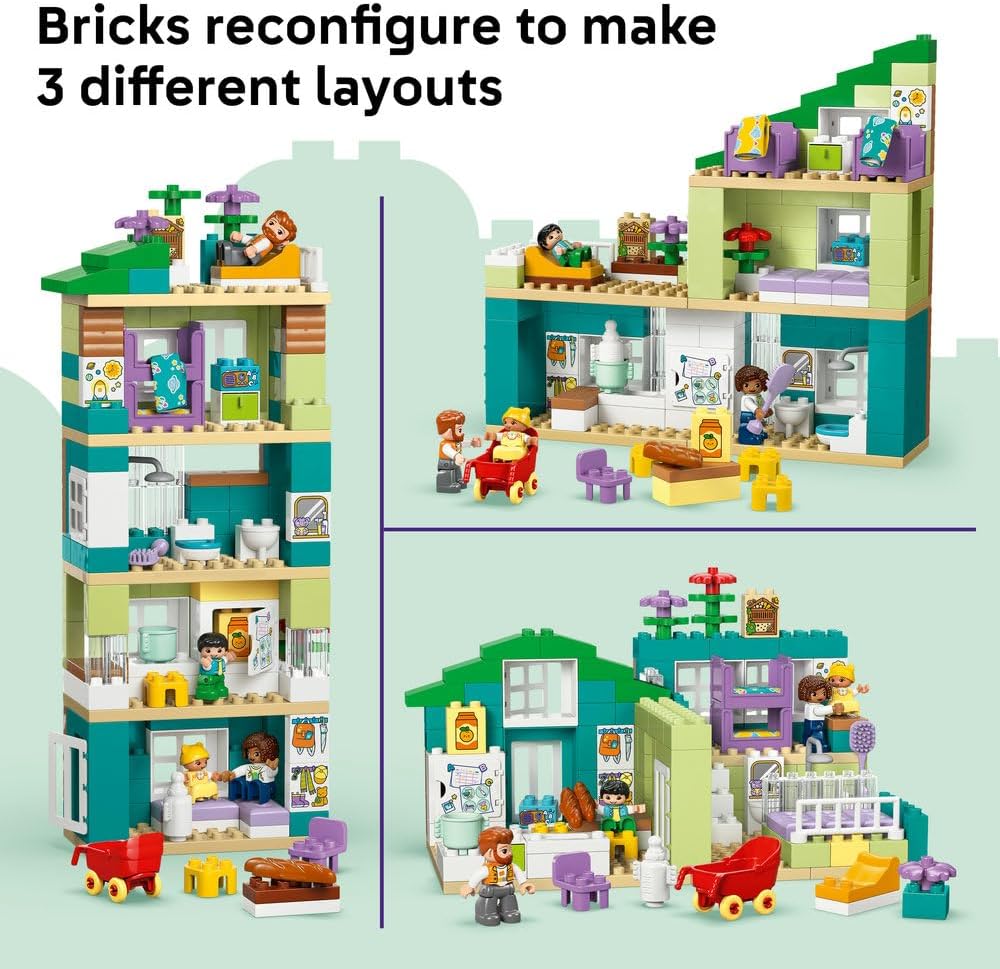 LEGO DUPLO 3 in 1 Modern Family House with Figures 10470 — image 5