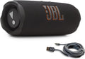 JBL Flip 7 with USB-C Braided Cable — Black