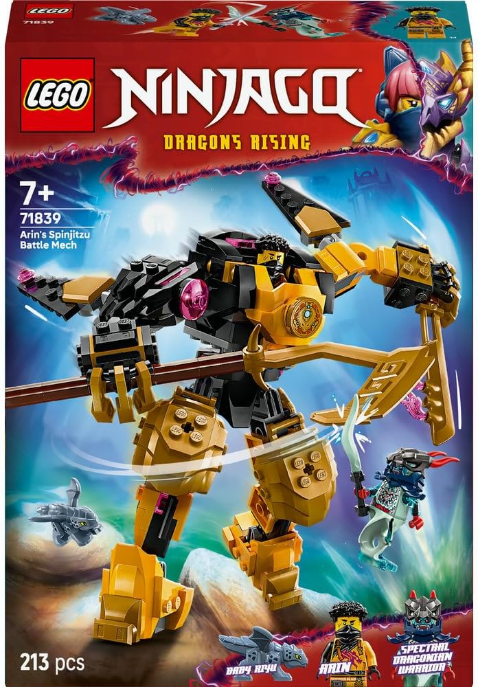 LEGO NINJAGO Arin's Spinjitzu Battle Mech 71839