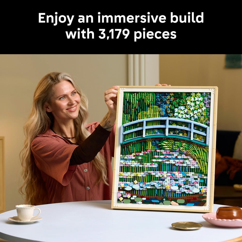 LEGO Art Claude Monet – Bridge over a Pond of Water Lilies 31220 — image 3