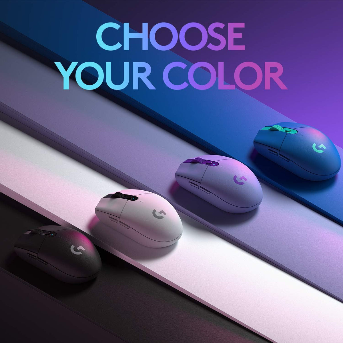 Logitech G304 Wireless Gaming Mouse — White