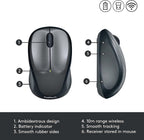 Logitech M235 Wireless Mouse — Grey