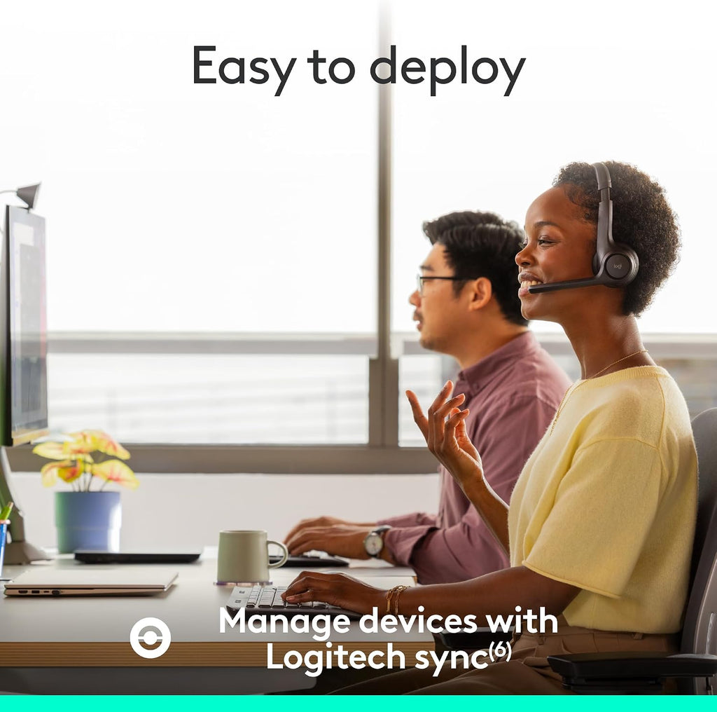 Logitech Zone 305 for Business Headset — Teams — Black