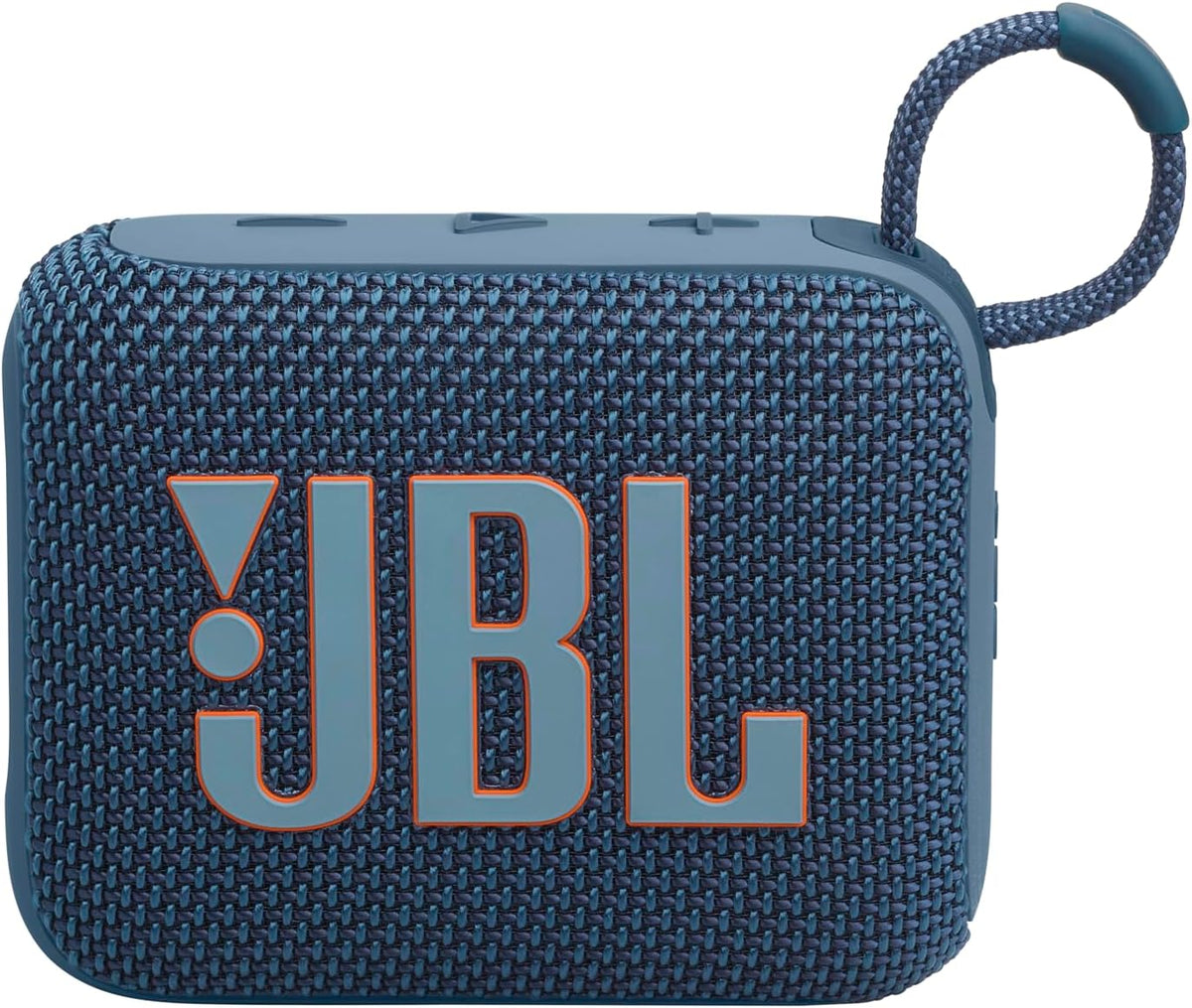 JBL Go 4 Portable Bluetooth Speaker — Blue