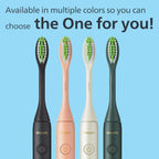 Philips SONICARE Philips One Rechargeable Toothbrush, Snow, 2 Piece Set — White