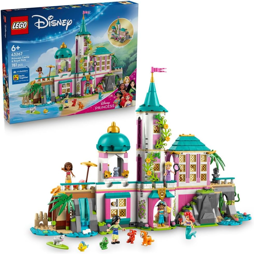 LEGO Disney Princess Princess Castle & Royal Pets 43267