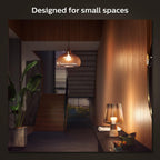 Philips Hue Smart Bulb, B22, Dimmable, Dynamic Settings, Works with Alexa, Google Assistant and Apple Homekit — White