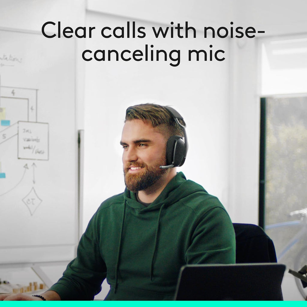 Logitech Zone Vibe Wireless Headset — Graphite