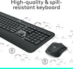 Logitech MK540 Keyboard and Mouse Combo — Black