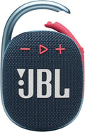 JBL Clip 4 Portable Bluetooth Speaker — Blue/Pink