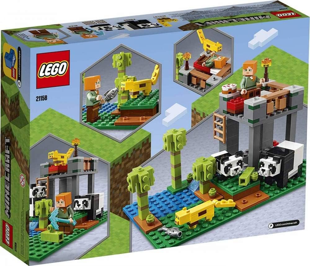 LEGO Minecraft The Panda Nursery 21158 Toy Character Building Kit (204 Pieces) — image 3