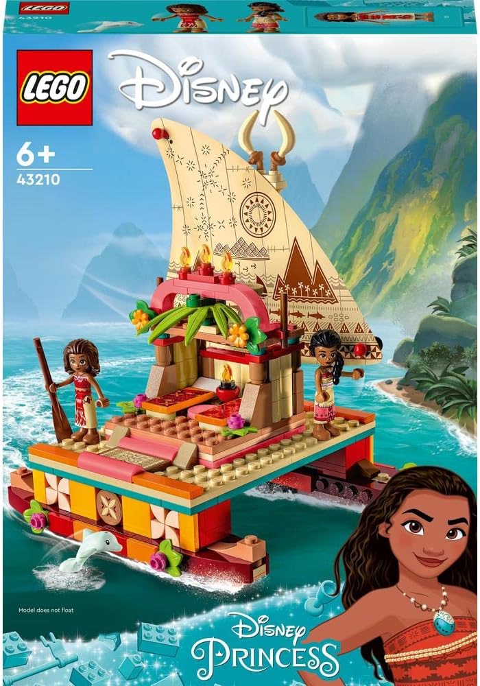 LEGO Disney Princess Moana's Wayfinding Boat 43210