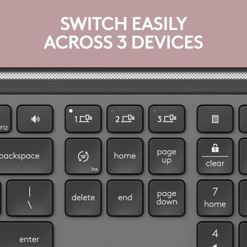 Logitech K950 Keyboard — Graphite