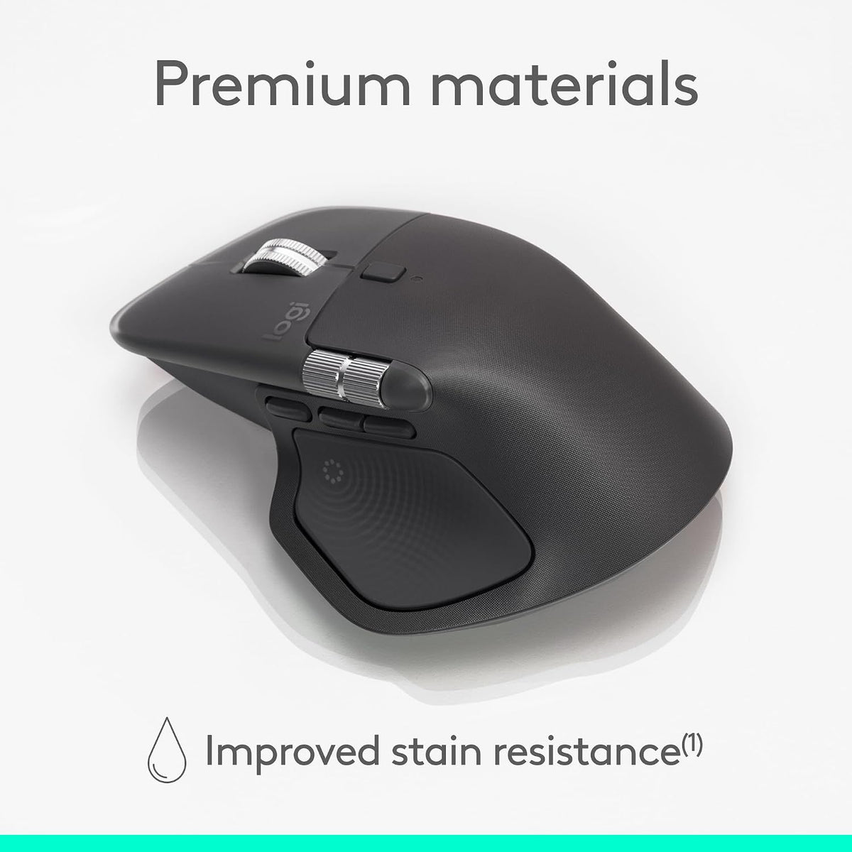 Logitech MX Master 4 Wireless Mouse for Business — Graphite