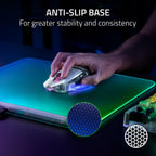Razer Firefly V2 Pro Fully Illuminated RGB Gaming Mouse Mat — Phantom White Edition — product image 7