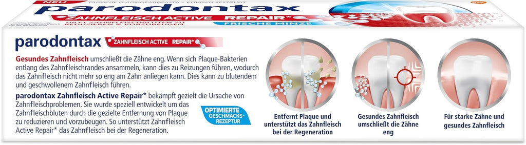 parodontax Gums Active Repair* Toothpaste, 75 ml — additional product view 4