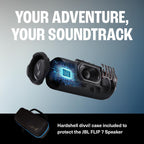 JBL Flip 7 with divvi Premium Hard Case — Squad