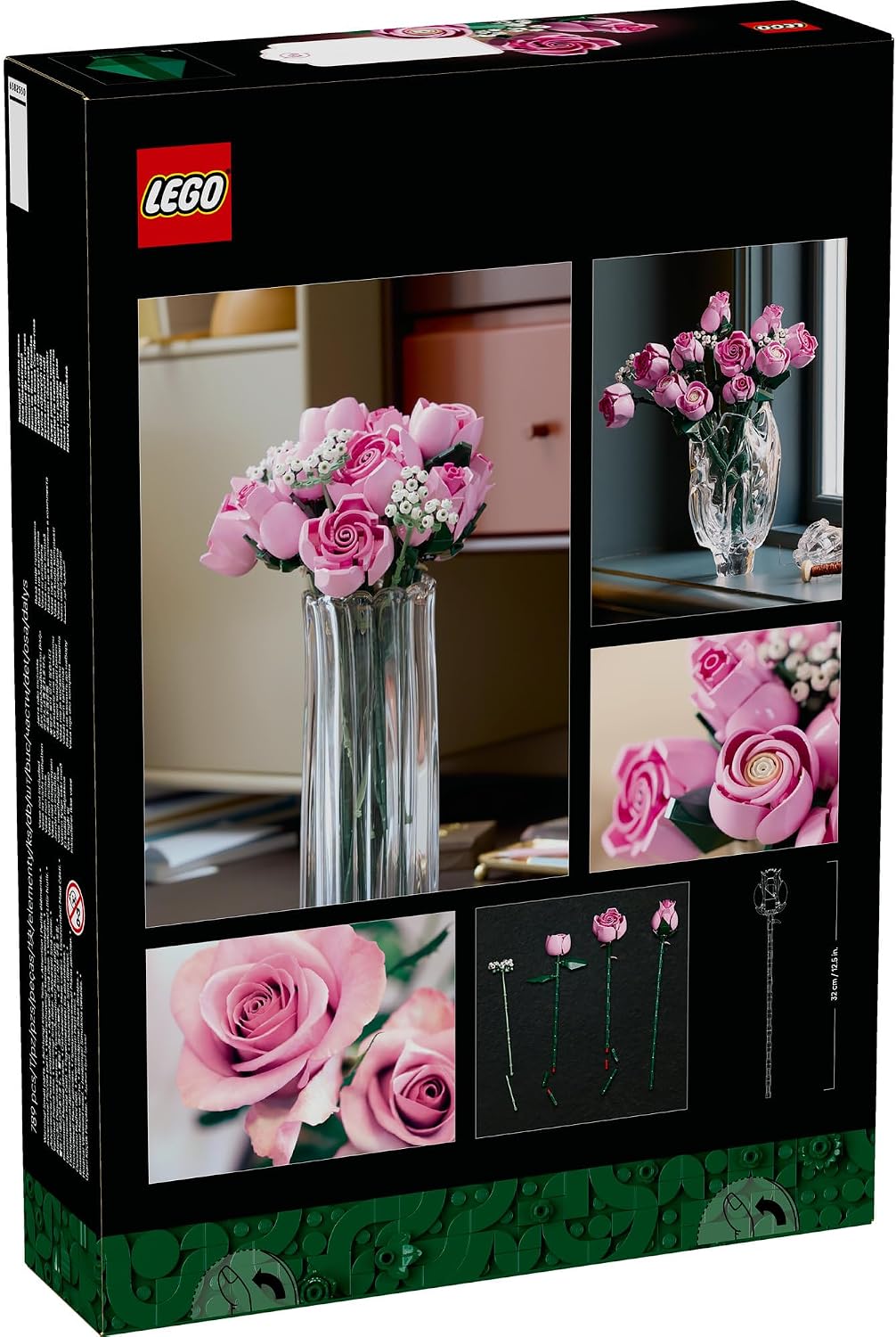 LEGO Botanicals Bouquet of Pink Roses 10374 — image 4