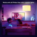 Philips Hue Play Gradient Lightstrip 75"–Smart Multicolor LED,929002422901 — Smart multicolor LED lightstrip for 75-inch+ TVs with dynamic gradient lighting for immersive viewing — Multicolor