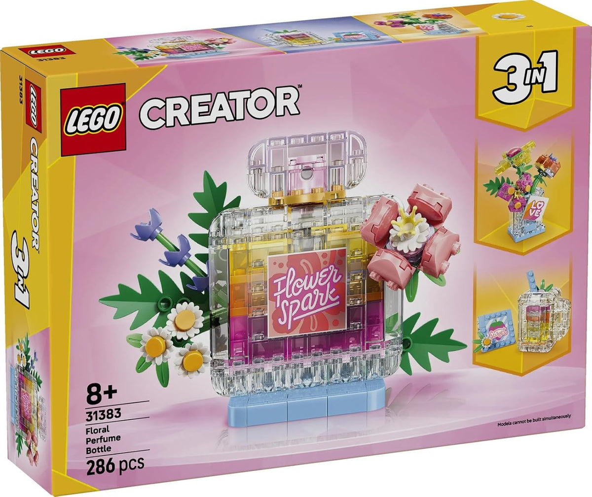 LEGO Creator 3in1 Floral Decor Perfume Bottle 31383 — image 9
