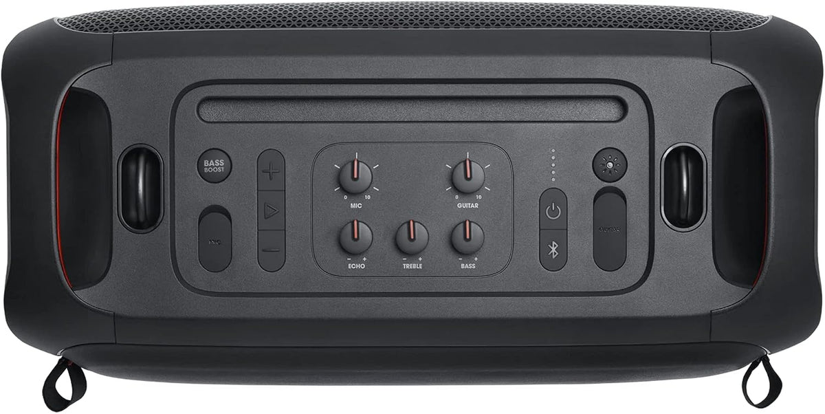 JBL PartyBox On-The-Go with Wireless Microphone — Black