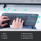 Logitech K400 Plus Keyboard — Black