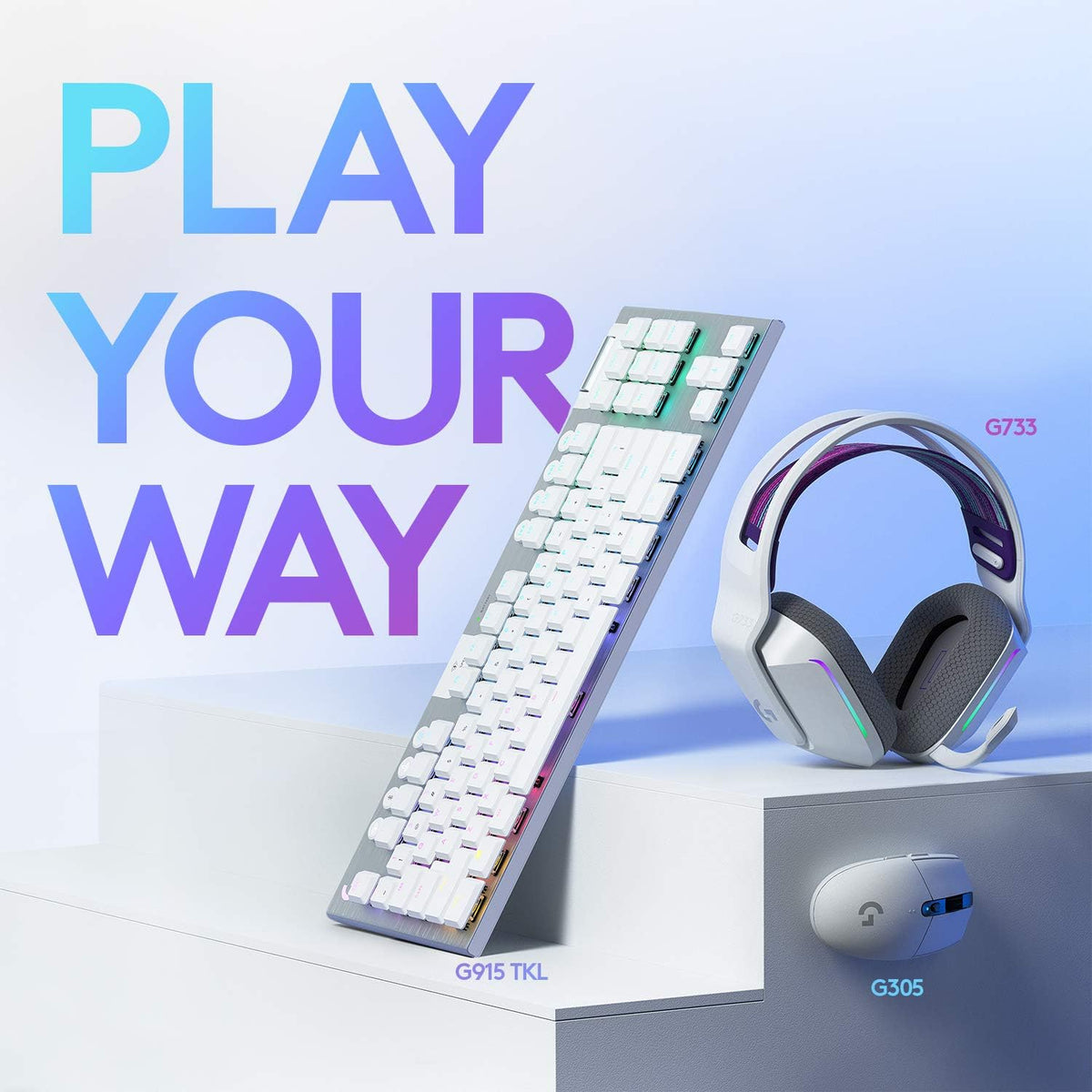 Logitech G304 Wireless Gaming Mouse — White