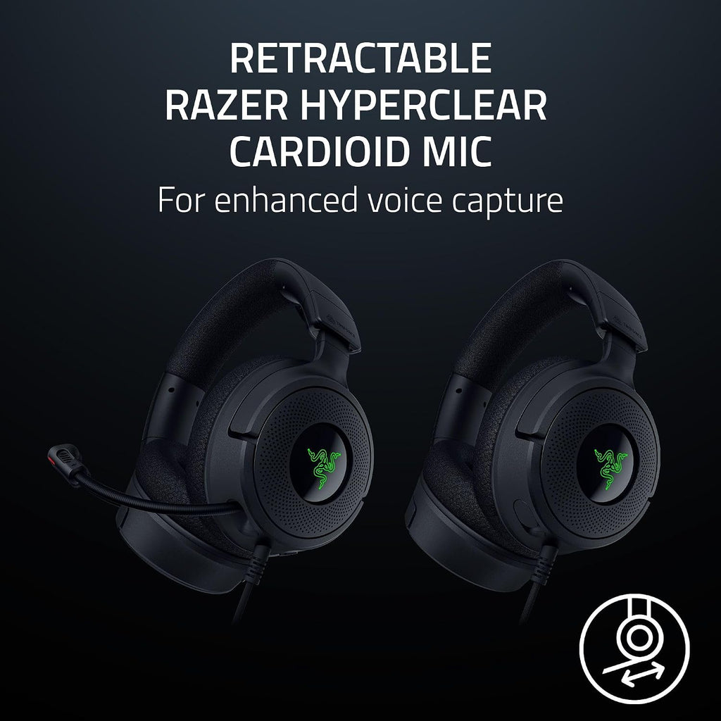 Razer Kraken V4 X Wired Gaming Headset — Black — product image 3