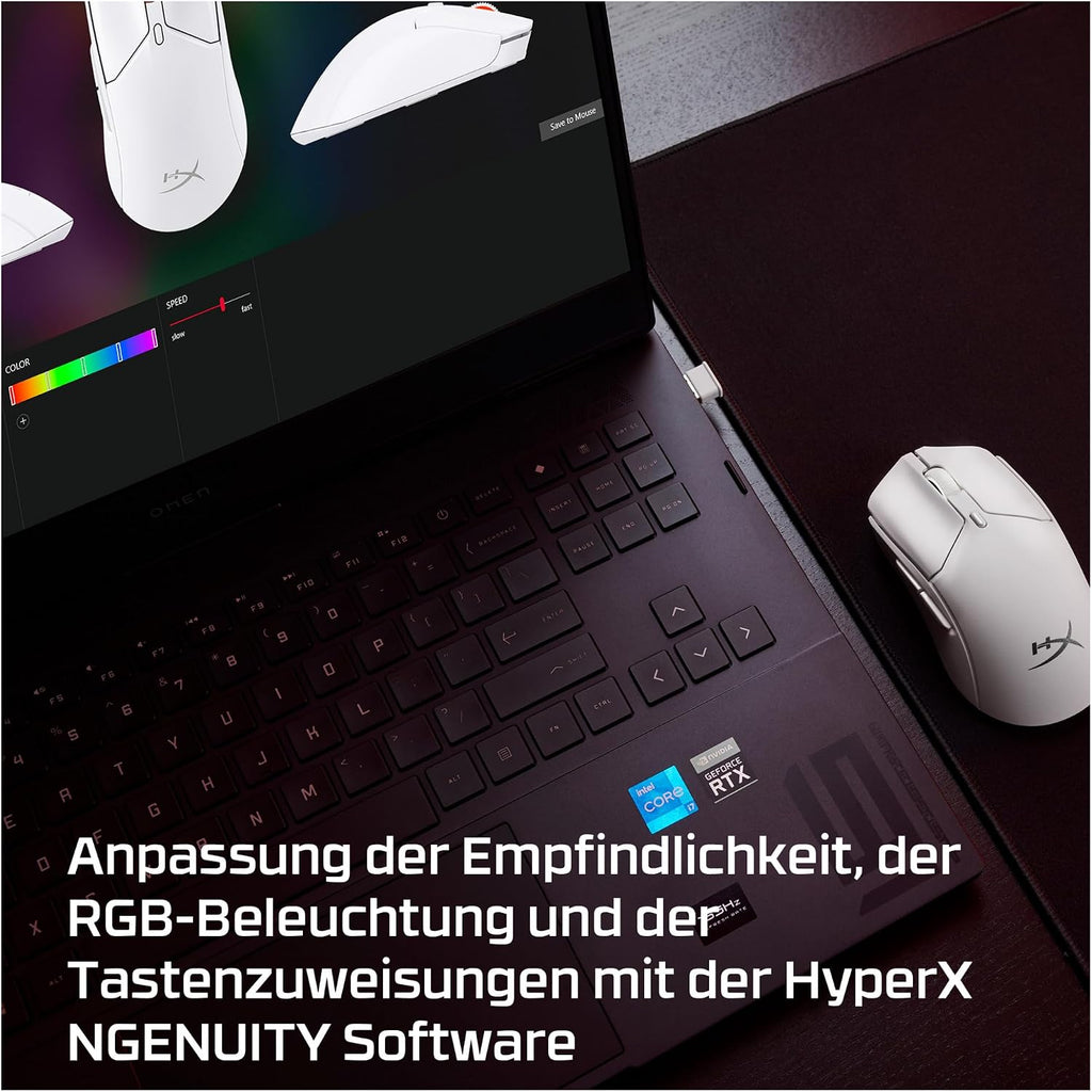 HyperX PF Has 2 Mini WL WHT Gm Ms — white — product image 9