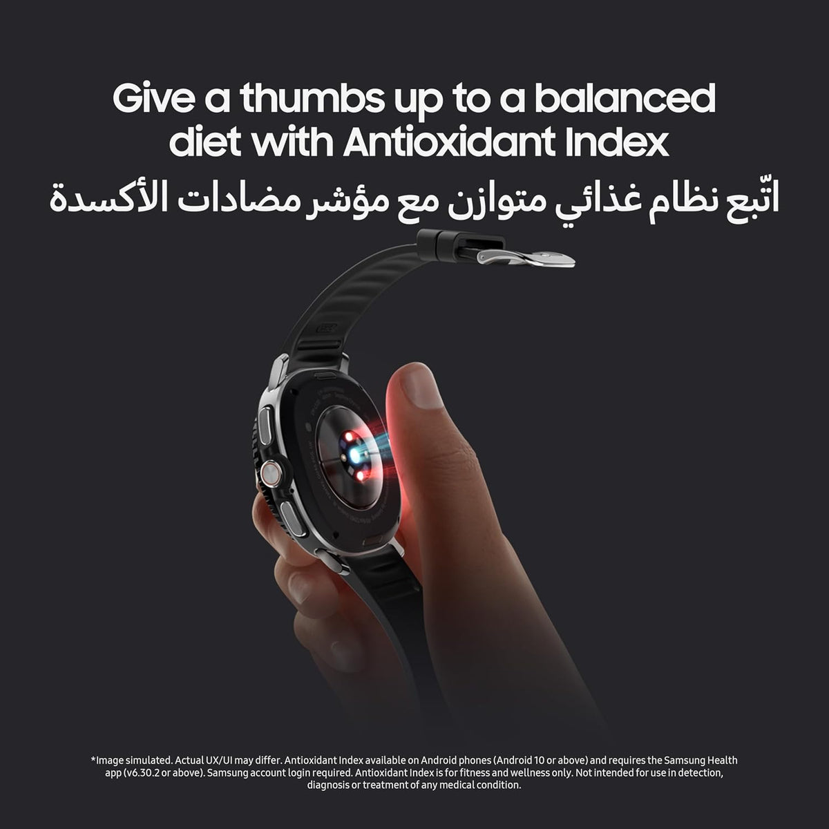 Samsung Galaxy Watch8 Classic White, Bluetooth, 46mm Smartwatch, Cushion Design, Rotating Bezel, Quick Button, 3nm Processor, Sleep Coaching, Running Coach (UAE Version)