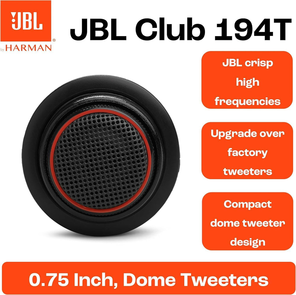JBL Club 194T Gen 3 Car Tweeter Set