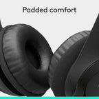 Logitech H390 Headset — Black