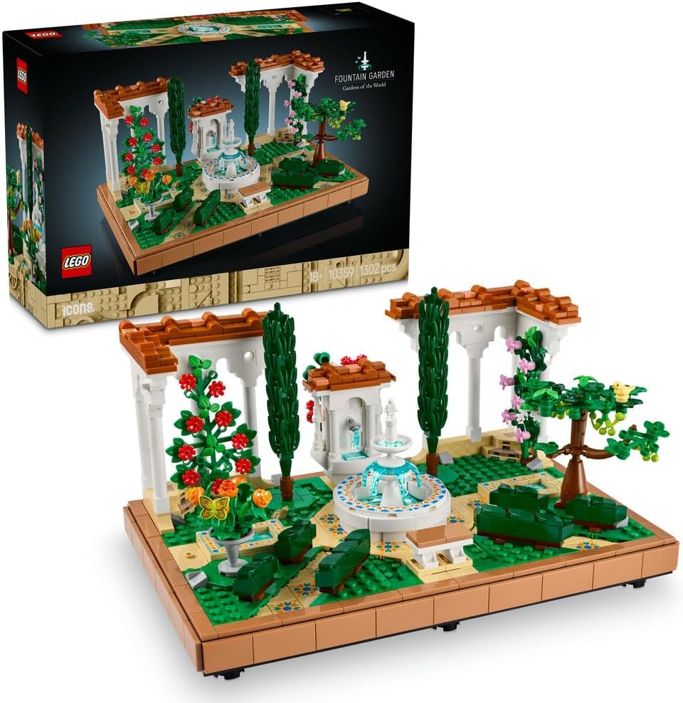 LEGO Icons Fountain Garden 10359 — image 1