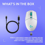 Logitech G305 X SUPERLIGHT Gaming Mouse — White