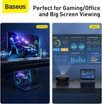 Baseus high definition Series HDMI To HDMI Adapter Cable 1m Black — 1 Meters — Black