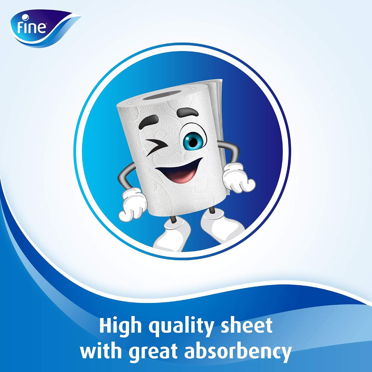 Fine Baby Comfort, Absorbent, Sterilized, Soft, Flushable Toilet Paper, 2 Plies, Pack of 12 x 4 = 48 Rolls. New & Improved — additional view 4