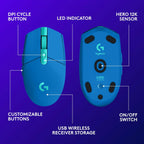 Logitech G305 Wireless Gaming Mouse — Blue