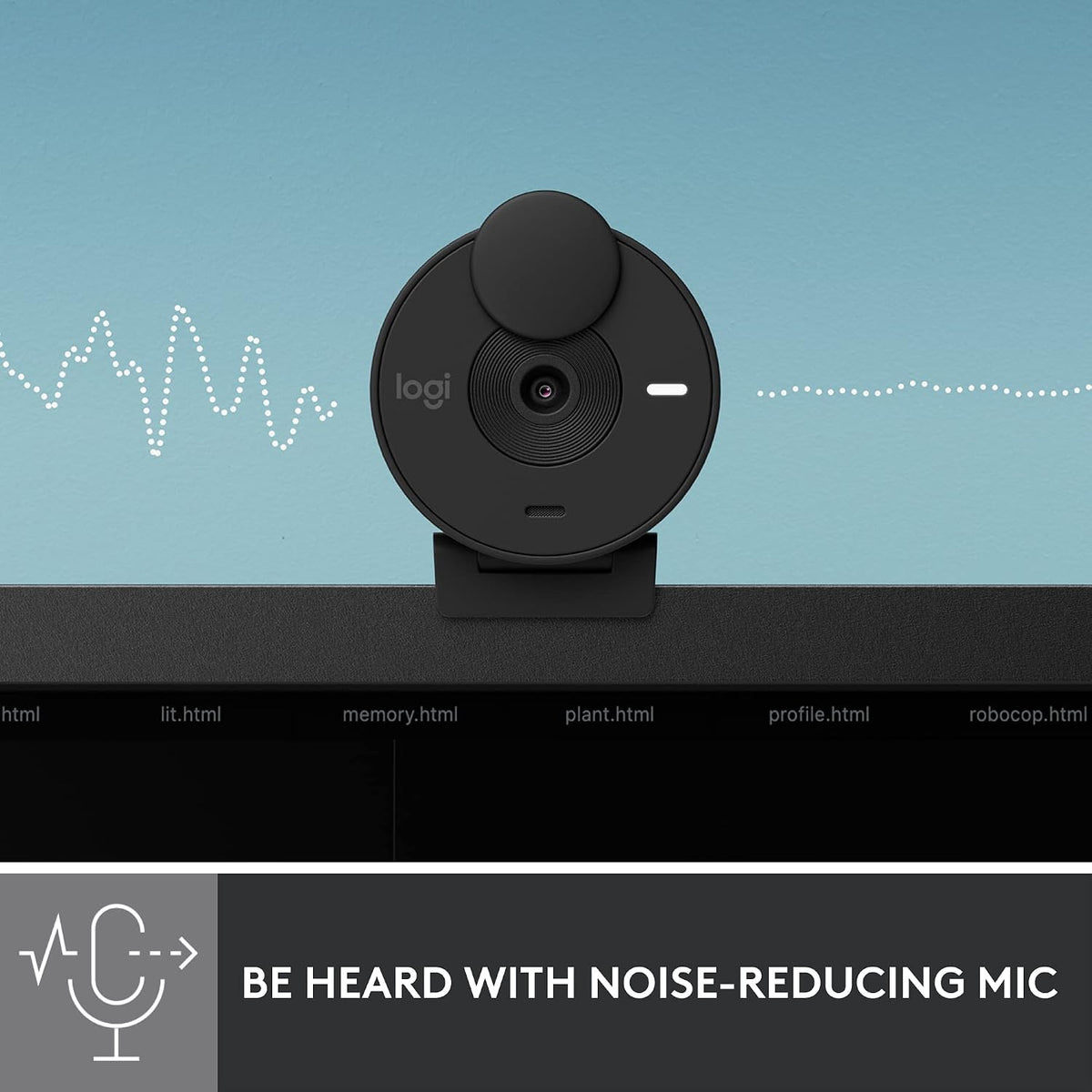Logitech BRIO 4K Webcam — Black