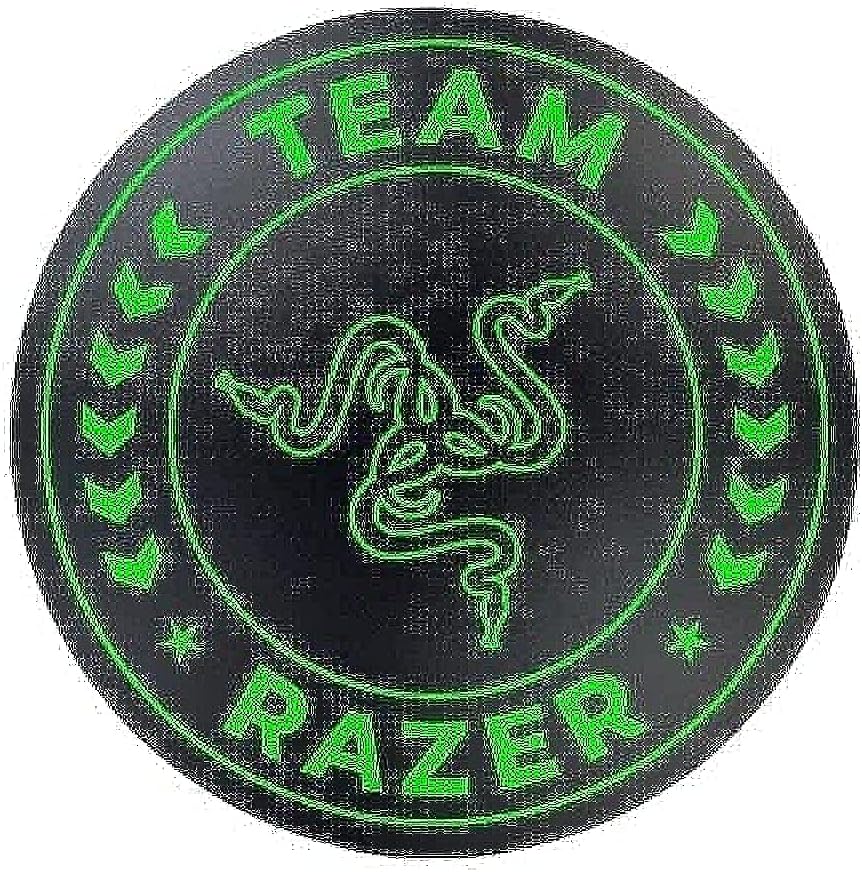 Razer Team Razer Floor Mat, Room and Gaming Chair Accessory for Esports - Black/Green — main product image